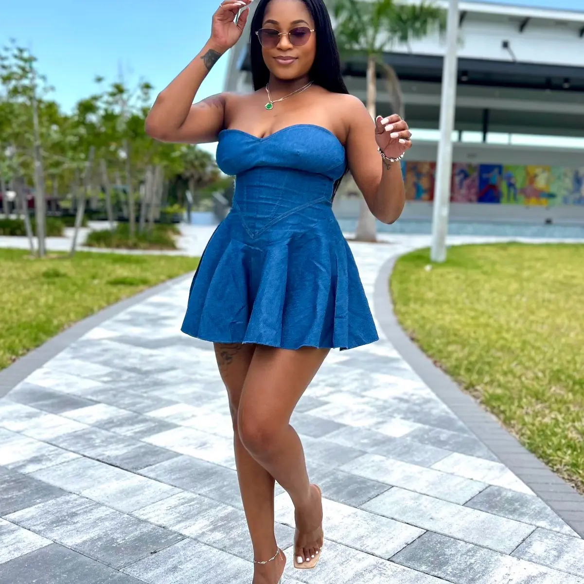 Denim Dolly Dress