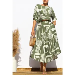 Millie Olive Matching Set