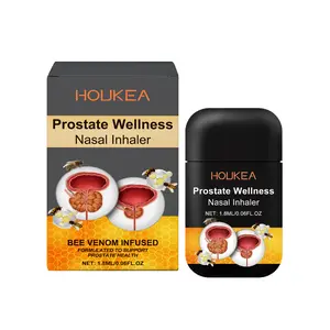 Houkea Male Care Nasal Inhaler Cleansing Daily Nasal Spray Gentle Care for Male Body Discomfort