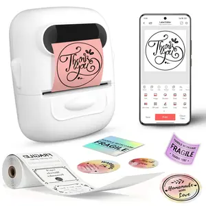 Label Maker, label printer, portable wireless Bluetooth printer, can print item labels, product labels, document labels, food stickers, etc. Compatible with Apple and Android. Black Friday .home