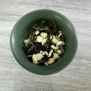 Jasmine In The Snow  Jasmine Tea 75g 2.5*30 Pack Fresh Green Tea And Sumer Jasmine With Tea Bag  (Health Beverage  Natural)