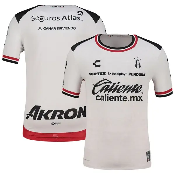 Atlas 2025-26 Away Jersey, Short Sleeve Soccer Jersey, Breathable Game Day Sports Top