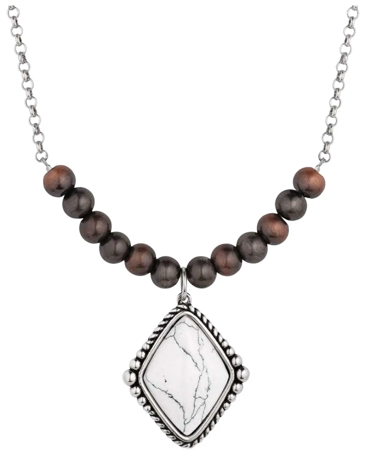 Montana Silversmiths Women's Women'S Blank Slate Beaded Necklace - Nc5970