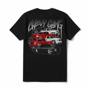Chevy Gang 2 Sided T-Shirt, Chevrolet Truck Graphic Tee
