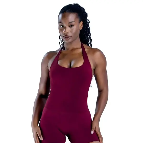 【WITH LOGO】 DFYNE Halter Top  Shorts Set - Seamless shaping design, hip-lifting design, women's sportswear set, suitable for various occasions such as , fitness, cycling, hiking, running, sports, and outdoor leisure athletic activewear tracksuits yoga gym