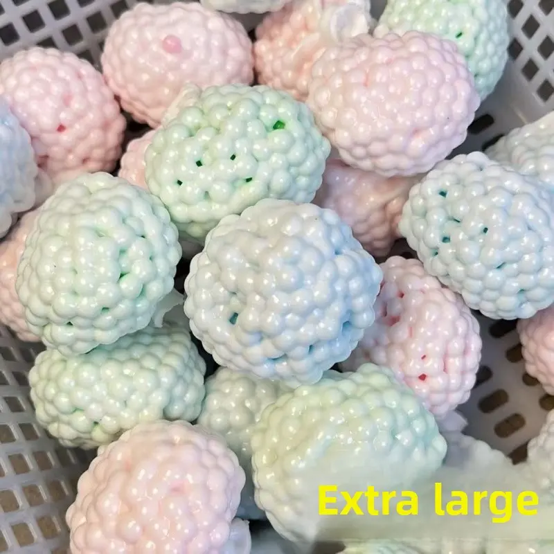 1pc Handmade Crinkly Ultra-Thin Squishy Ball - Brand-New Stress Reliever Sensory Toy, Ideal for Holiday Parties, Easter Celebrations, Kids Party Supplies (Home & Carnival Use)