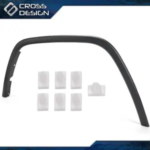 CROSSDESIGN Fender Flares Fit For 2011-17 Jeep Grand Cherokee Front Left Textured Black New