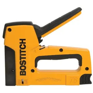 212 MAIN Bostitch 688-T6-8 Powercrown Tacker 5019, Portable Aluminum Body Power Tool, Easy Squeeze, Rubber Grip for Cycling & Outdoor Recreation