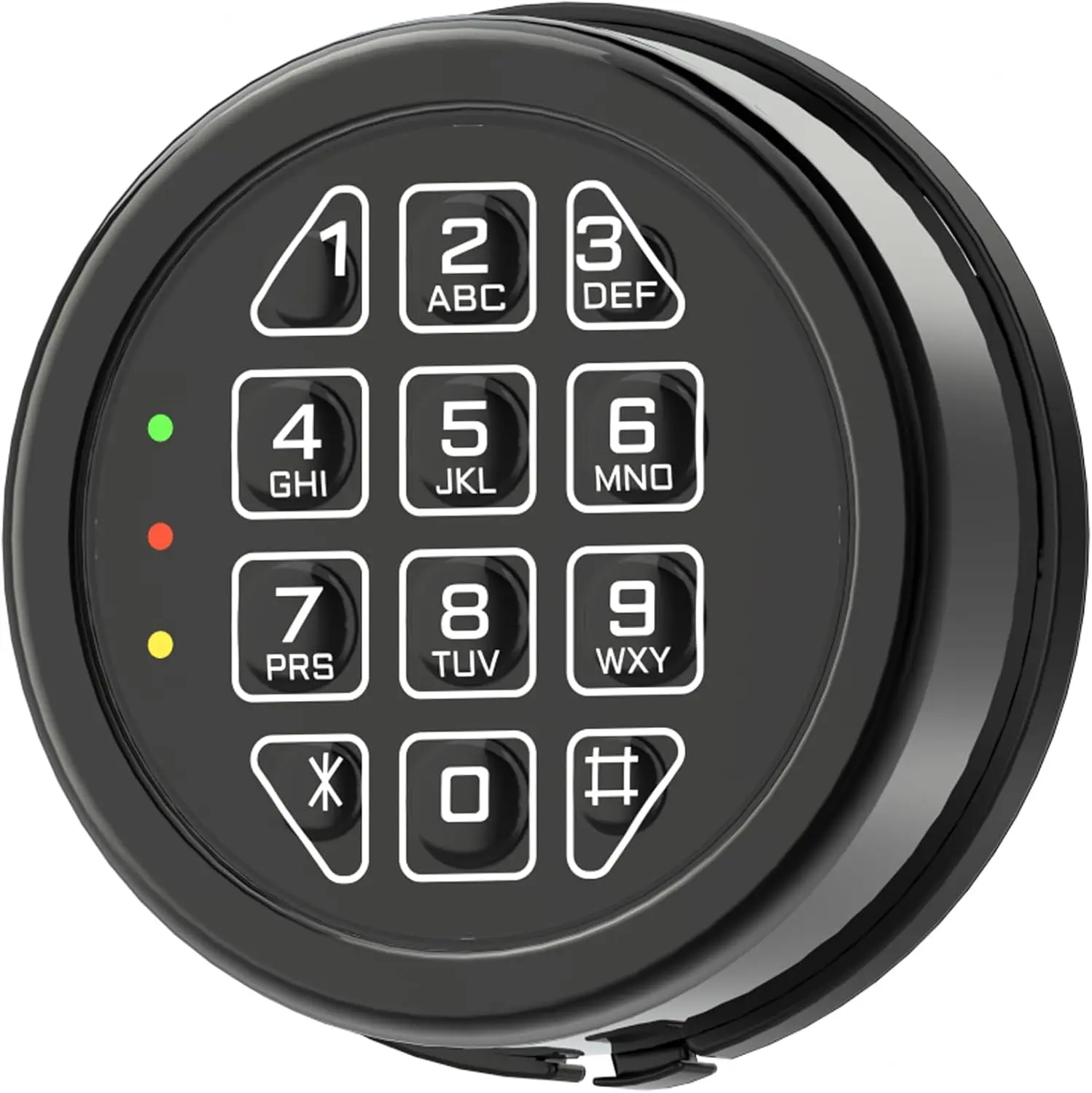 Programmable Digital Keypad Combination Lock - Solenoid-Equipped Electronic Replacement for High-Security Safes and Boxes, Digital Keypad Lock