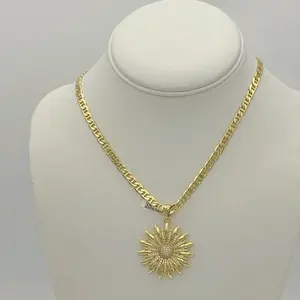 Rodriguezjewelry # 3533 Necklace (19.5 inches ) # 3531 Pendant