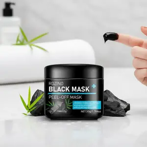 Black Mask, Deep Cleansing Peel Off Mask, Moisturizing Oil Control Mask, Facial Skin Care Product for Women & Men, Moisturizer, Treatment