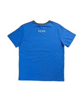 YEMA STL SS PKT TEE IN KIBERA BLUE