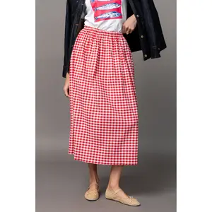 On Repeat Gingham Skirt