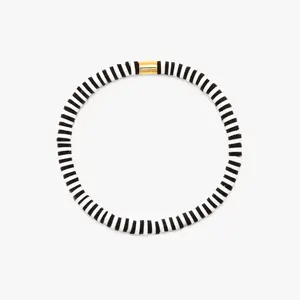 Obsidian Seascape Stretch Bracelet