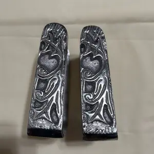 Aluminum charro saddle stirrups/ estribos charros de aluminio