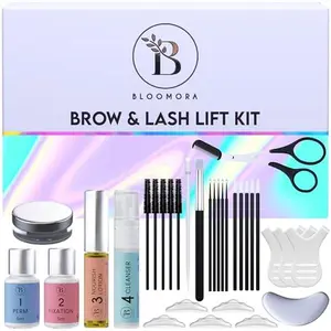 Lash Lift Kit & Eyebrow Lamination Kit, At-Home Brow Lamination, Beginner/Professional, 2-in-1 Solution, 15 Applications, Lasts 6-8 Weeks, Eyelash Lift, DIY Brow & Lash Perm