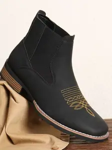 Casual Slip On Ankle Waterproof Chelsea Fashion Classic Boots For Men Boy Footwear Walking Shoes Comfort