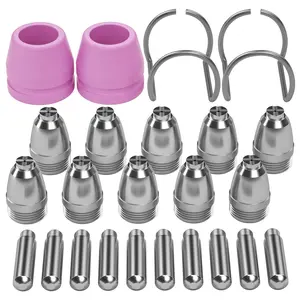 ARCCAPTAIN AG-60 Plasma Cutter Torch Consumables, .040'', .045'' SG-55 AG-60 WSD-60 Plasma Cutter Accessories for ARCCAPTAIN CUT55/CUT55PRO, 24 Pcs