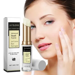 Snail Eye Cream Stick, Moisturizing Eye Cream Stick, Under Eye Cream, Under Eye Brightener, Reduces The Look Of Wrinkles and Fine Lines, Eye Care Product for Men and Women, Anti Eye Cream, Eye Care Routine