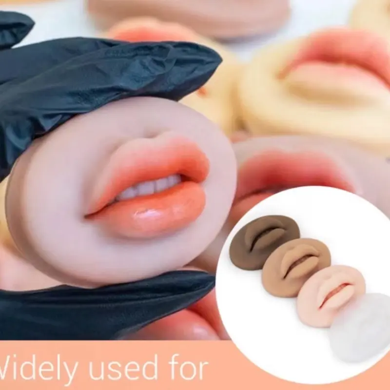 Realistic Silicone Practice Mold for Permanent Makeup | PMU Artist Essential Training Tool