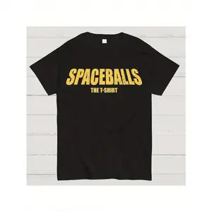 Spaceballs Movie Retro Vintage T-Shirt - Classic Sci-Fi Comedy Film Fan Tee, Comfortable Crew Neck  Short Sleeve Graphic Shirt for Men and Women, Perfect Casual Wear and Gift for Movie Buffs grandma's  favorite  shirt trendy t-shirt Streetwear Stretch