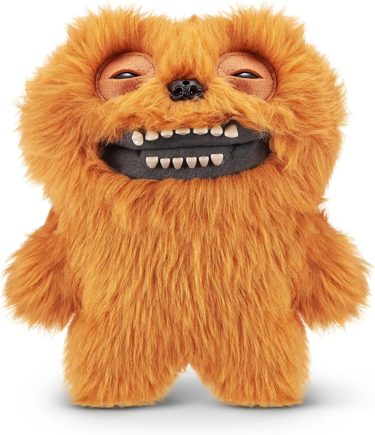 Fuggler Fart Face 9-inch Assortment Series 1 (Count Underoo Mcgoo - Long Pile) by ZURU, Funny Ugly Monster Plush Toy