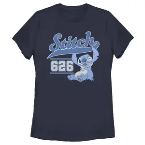 Women's Lilo & Stitch Navy Collegiate 626 T-Shirt