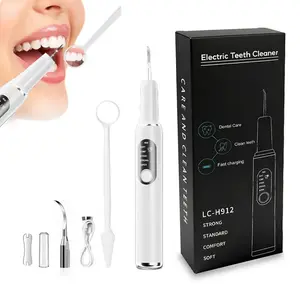 Plaque/Tartar Remover Oral Care  Cleaning Kit USB-C Plugged Plaque Remover Adjustable   Rapid  Cleaning Kit for Home and Travel  Portable Plaque Removal Tool Suitable for Adults Teens  and Pets electric teeth cleaner