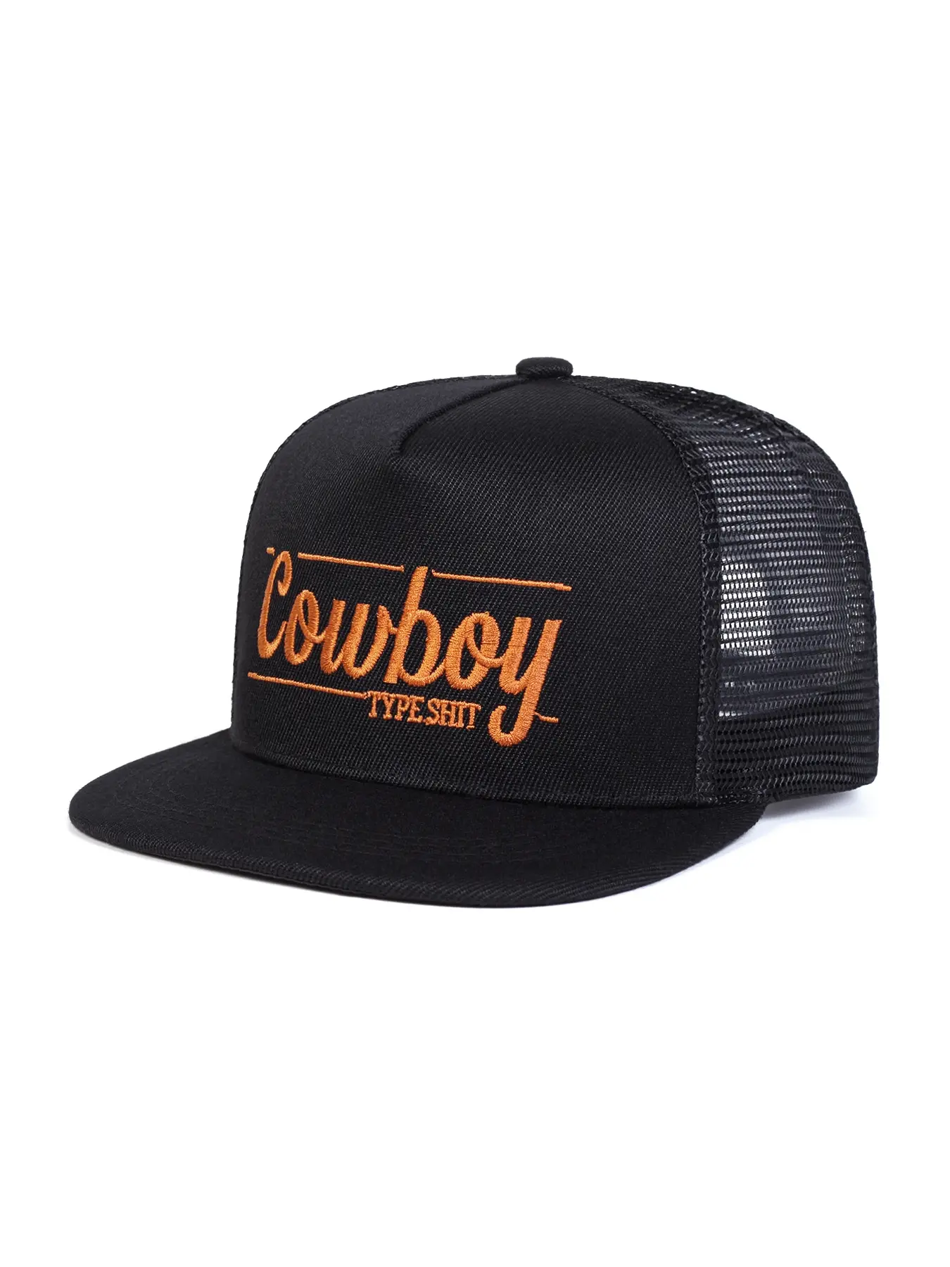 Western Style Snapback Classic Trucker Hat, Fashion Denim Cap for Men & Women, Casual Comfortable Adjustable Size, Perfect for Daily Wear, Snapback Hats, Casual Trendy Hat