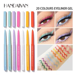Waterproof Cream Gel Eyeliner Pencil - Long-Lasting, Smudge-Proof, Multi-Color Liner for Graphic & Everyday Makeup HANDAIYAN