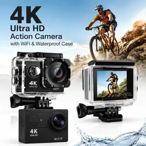 vlogging camera 4K Action  1080P/30FPS WiFi 2.0" 170D Underwater Waterproof Helmet Video Recording  Sports  Outdoor Mini Cam