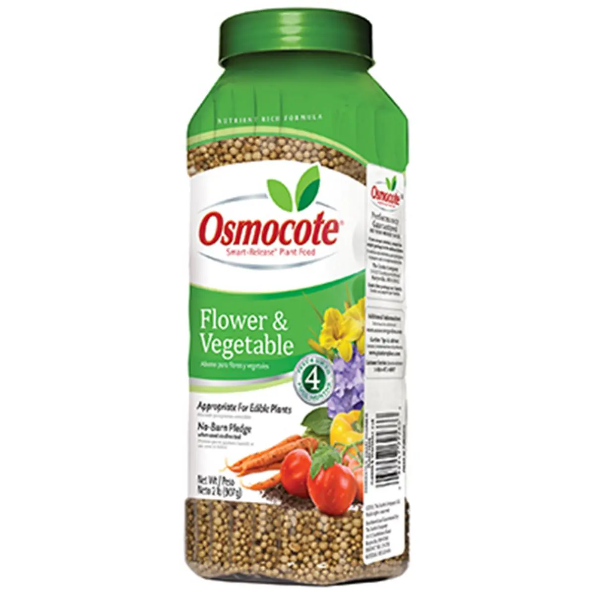 212 MAIN Osmocote 277260 Flower & Vegetable Fertilizer - 2lb Balanced Bagged Fertilizers & Plant Food for Enhanced Root Growth, Vigorous Top Growth