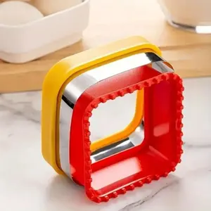 Sandwich Cutter, 1 Count Durable Square Bread Cutter, Baking Tool for Lunch Box Decoration, Kitchen Gadgets, Household Kitchen Products, Bakeware, Baking Utensils