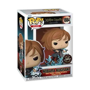 Funko POP Animation: Jujutsu Kaisen - Nobara (UV Activated GLOW Chase) w/ vRare Pop Protector Included