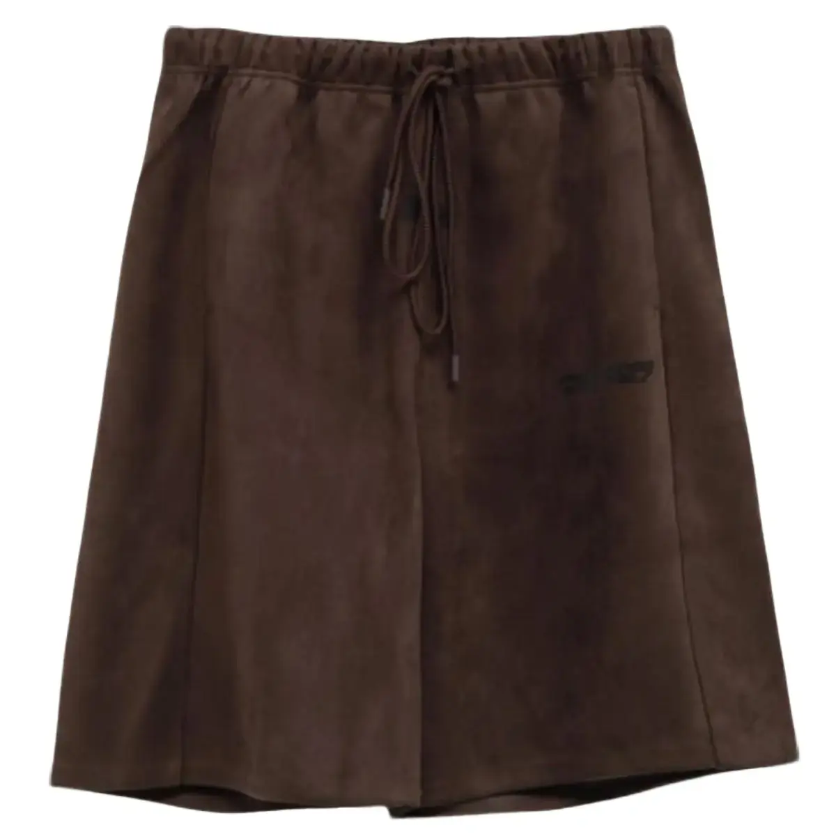 Fear of God Essentials Suede Fleece Relaxed Short Brown Men's Fashion Short New