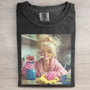 Funny Doll Meme Unisex Oversized Crew neck T-Shirt & Sweatshirt,High-Quality Print,Casual Comfort Breathable Long Sleeve for Streetwear Fashion Men and Women's Top Daily Wear