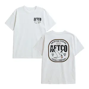 AFTCO After The Dive Tee, Vintage Double-Sided Graphic Shirt for Coastal Outdoorsmen