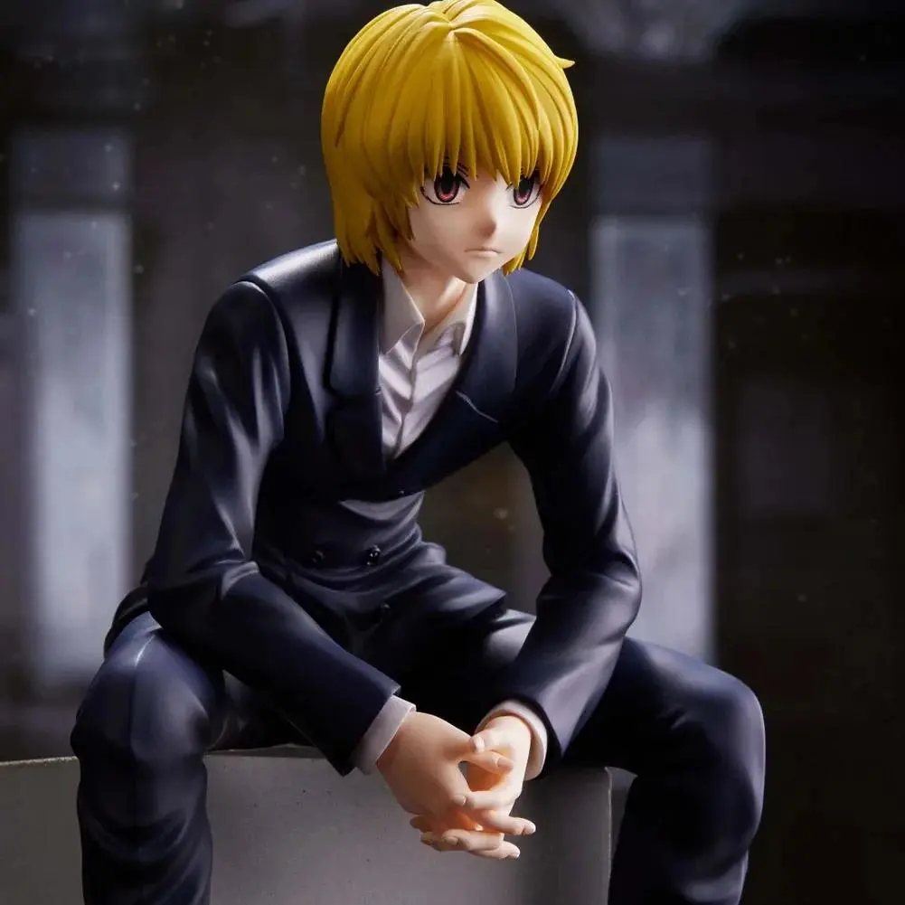 14cm Kurapika Figure – Cute Anime PVC Model/Ornament, Manga Character Doll