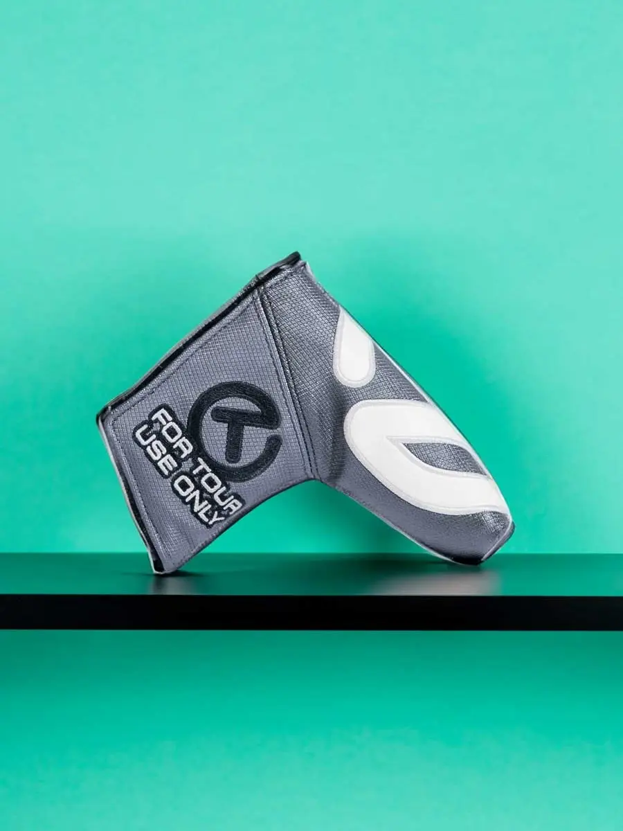 Scotty Cameron Industrial Charcoal & White Circle T Blade Putter Head Cover (BRAND NEW)