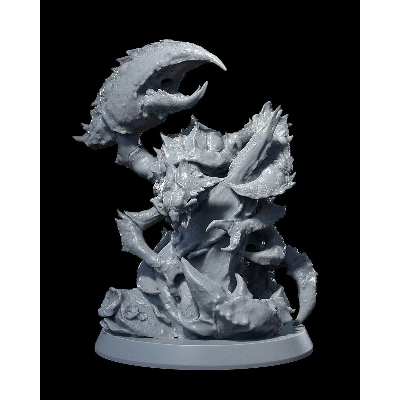 Mad Scholar Crathon 3D Resin Print Miniature - Handcrafted, Paintable Resin Figure for DnD Tabletop RPGs, Home Decor Statue