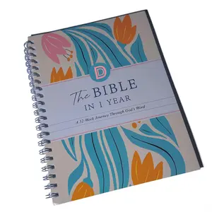 The Bible Study In A Year, 52 Week Bible Study plan, Structured Bible Study Workbook and Journal, Ideal