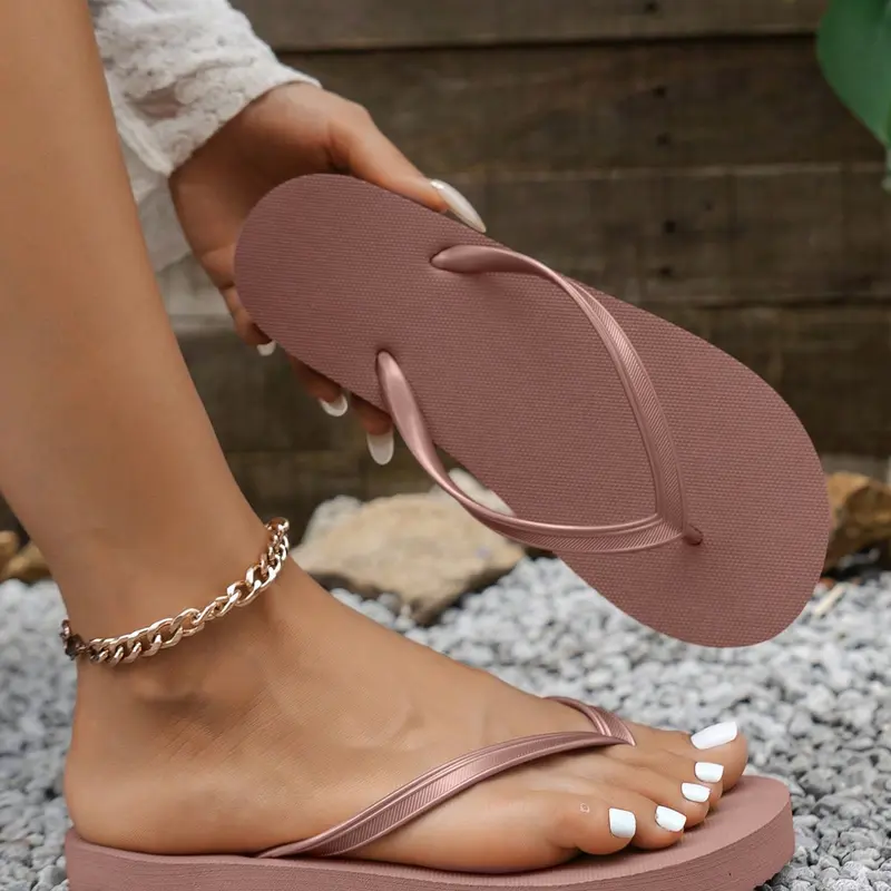 Women's Fashion Eva Sandals Spring Summer All Match Sandals Casual Comfortable Soft Round Toe Flat Heel Open-Toe Footwear Strap Slides Slippers for Outdoor Dorm Beach Pool Bathroom Bedroom Open Toed Sandals