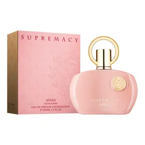 AFNAN Supremacy Pink for Women Eau de Parfum Spray, 3.4 Ounce Perfume Fragrance Floral Amber