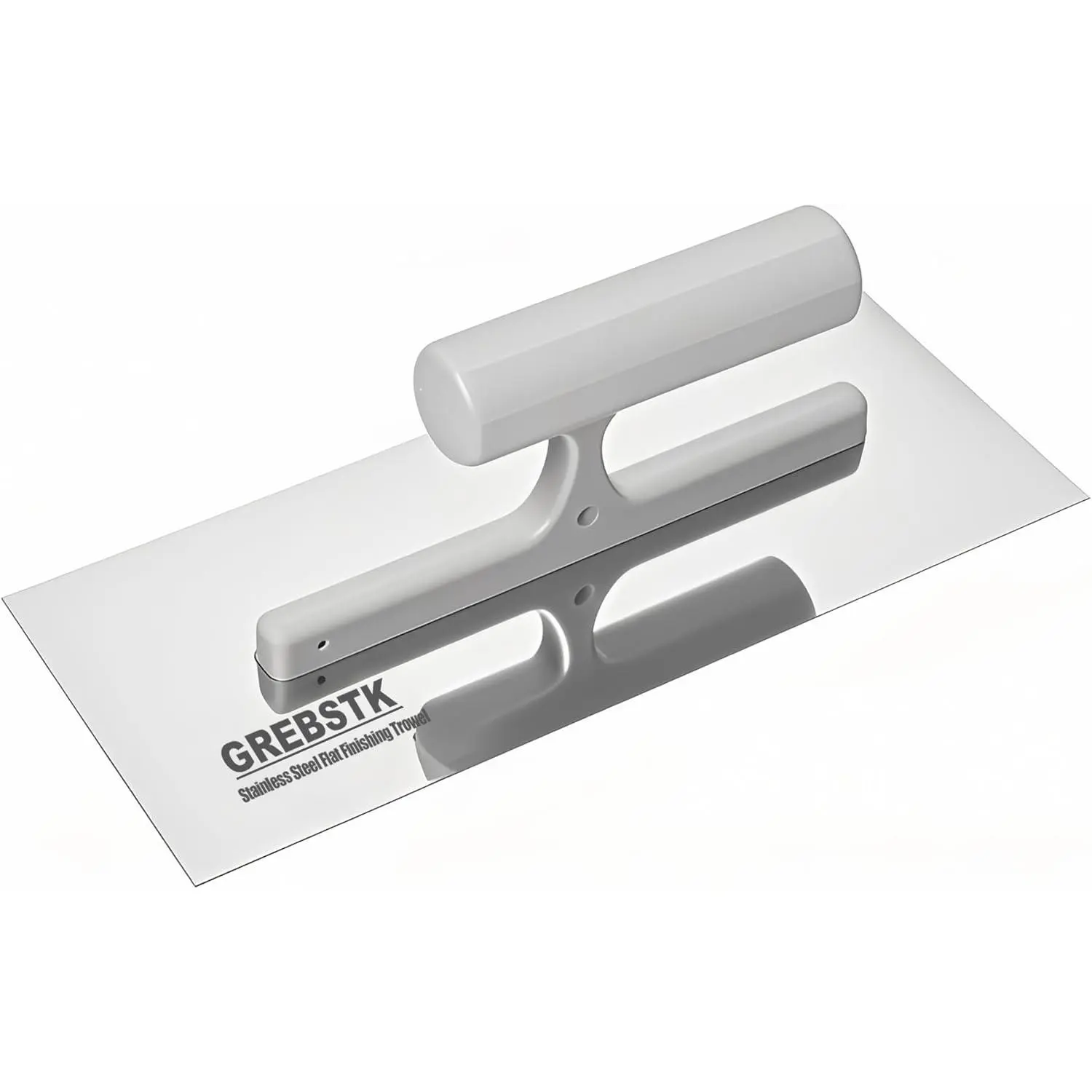 Drywall Trowel Stainless Steel Plastering Trowel Concrete Trowel Plaster Tool Cement Tools Epoxy Resin Tools, 9.5" x 4"