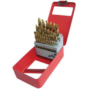 ATD Tools ATD-9229 29-Piece Drill Set - Includes Insert Drill Bit and Shank Step Bit, Shank Step Bits