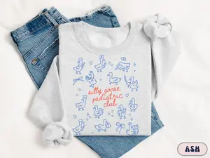 Funny Goose Pediatric Nurse T-SHIRT Or Sweatshirt, Pediatrics Nurse Graduation Gift, PICU Nurse Sweater, RN Peds Nurse Unisex Womenswear
