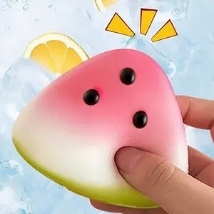 Handsome and stress relieving watermelon squeeze toy - Soft and fun texture, suitable for parties and classroom rewards, perfect for Eid al Fitr, Christmas, Halloween, Thanksgiving, Easter gifts and party toys | Fun texture | Soft touch