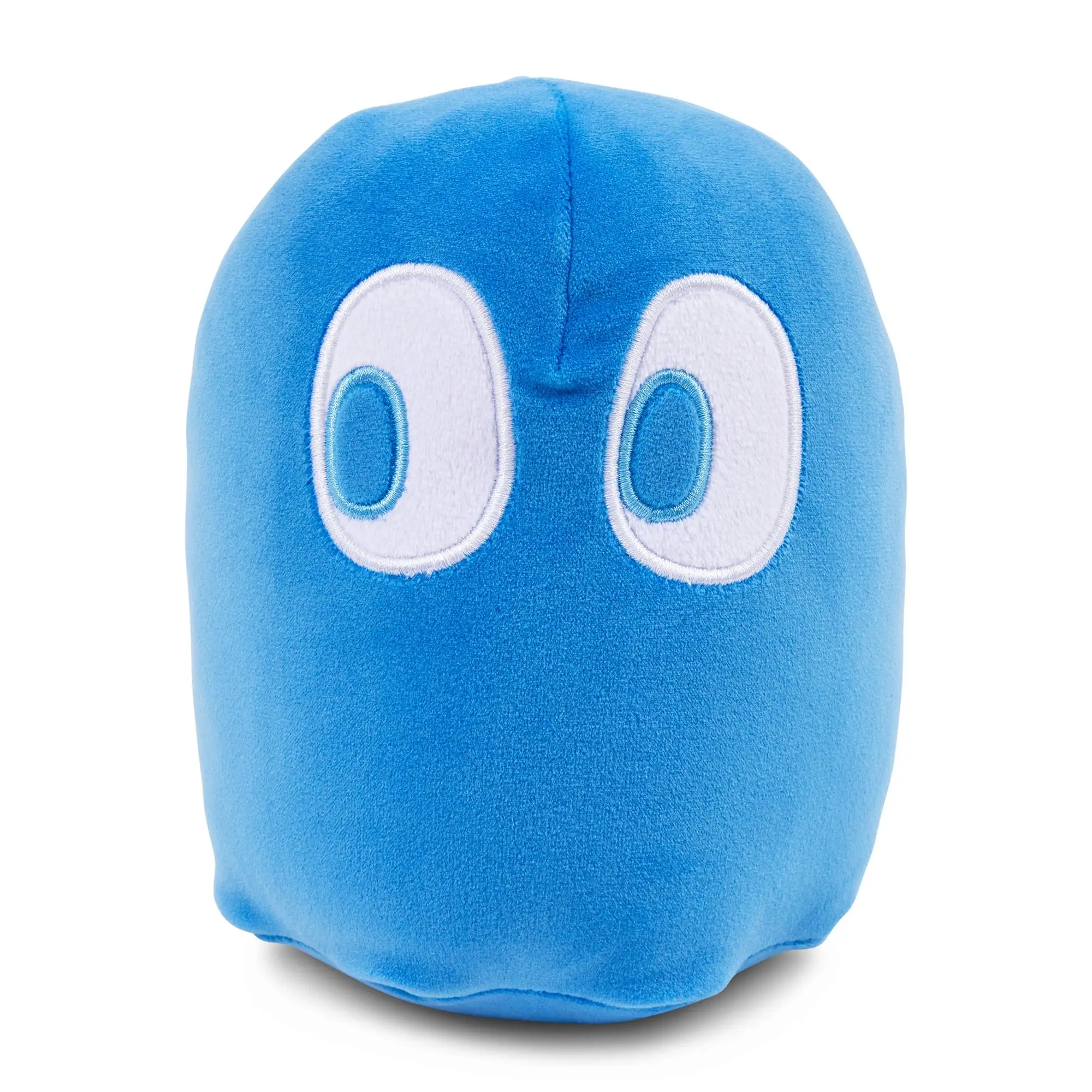 PAC-MAN Ghost INKY 7-Inch Stuffed Animal, Soft Huggable Soft Stuffed Collectible Gift, Cute Collectibles Figure