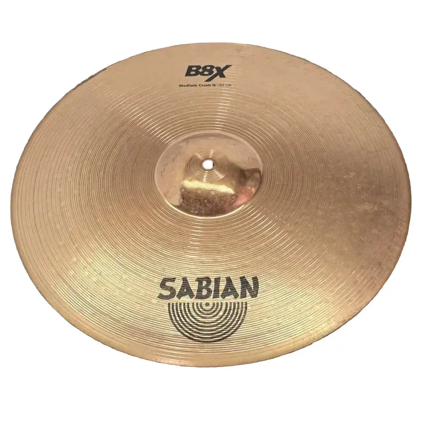 Used Sabian B8X Medium Crash 18" - Good