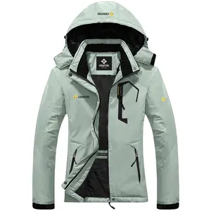 GEMYSE Women's Mountain Waterproof Ski Snow Jacket Winter Windproof Rain Jacket